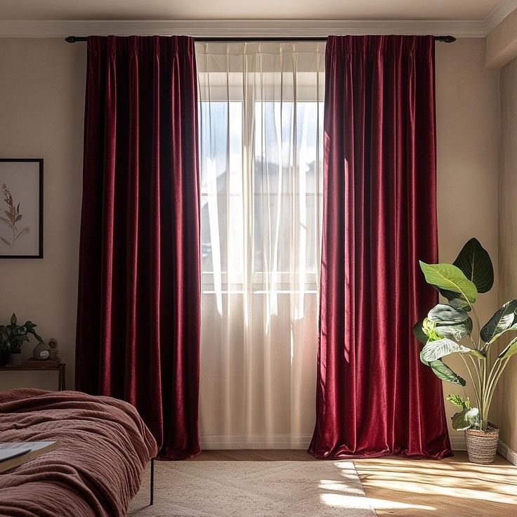 Mehrun Velvet Curtain - Pairs