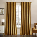 Golden Velvet curtains - pair
