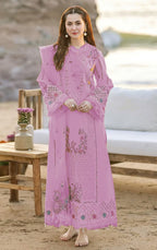 Premium Embroidered Summer Lawn Dress | 3 Piece Unstitched Suit