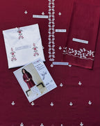 Classic Lawn Collection – Embroidered 2 Piece Unstitched Suit