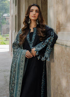 Grace Embroidery Lawn Collection – 3 Piece Unstitched Suit - navy
